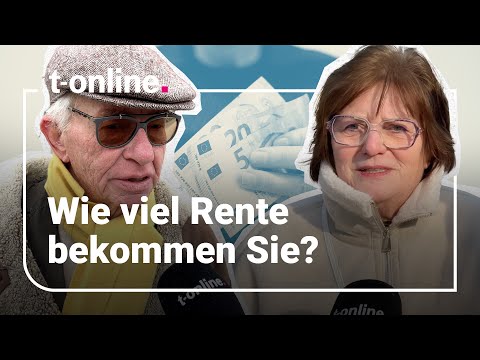 Street survey on pensions: This is what Germans get