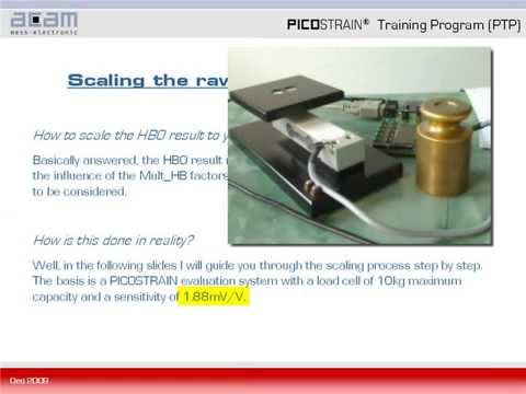 acam - PICOSTRAIN - PS081 - Scaling of Result