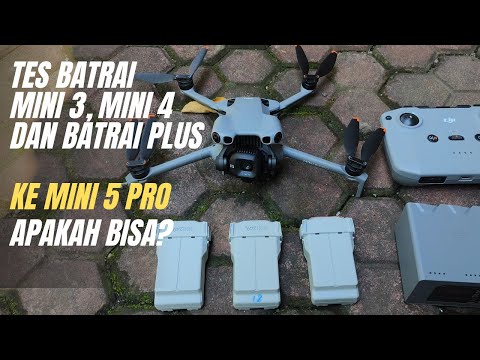 Dji Mini 3 Mini 4 Battery Test & Plus Battery to Mini 5 Pro.