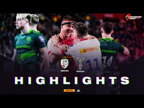 Premiership Rugby Cup Highlights: Strong London Irish side defeat much changed Harlequins