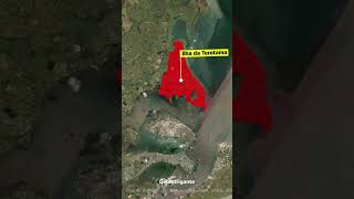 O que é esse enorme buraco que aparece no mapa do Rio Grande do Sul?