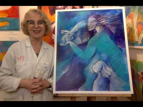 [Alina Witwitzka] Vikten av kompositionen i tavlan #alinawitwitzka #komposition #intuitivmålning #konst #acryl