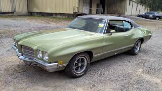 1972 Pontiac LeMans Luxury Hardtop Coupe Walk Around and Drive By