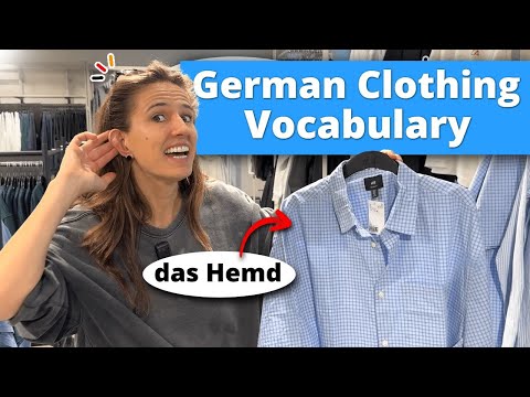 What to Say When Shopping for Clothes in German