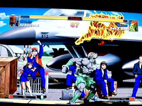 RedEBoy VS AfroCole In Super Street Fighter 2 HD.Blanka VS Dhalsim