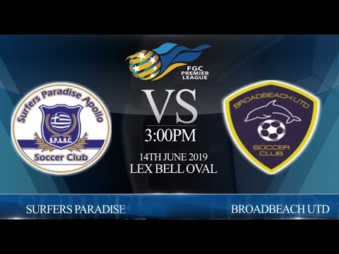 FGC Premier League rnd 13 - Surfers Paradise vs Broadbeach Utd.