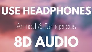 Juice Wrld - Armed &amp; Dangerous (8D AUDIO)