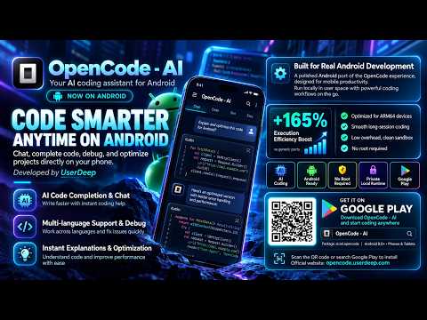 OpenCode - AI video thumbnail