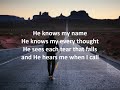 He Knows My Name - Tommy Walker - (with lyrics) (PPT slides)