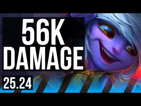 TRISTANA vs SYLAS (MID) | 56K damage | KR Master | 25.24