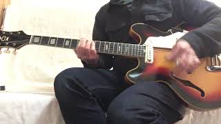 Video thumbnail for 1966-1967 VOX Super Lynx Deluxe V253 Hollowbody Italy by johnnyangel69