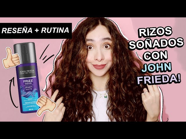 Vídeo relacionado con John Frieda Gel hidratante de rizos Hydrated Jelly Dream Curls | Define y fija sin apelmazar | Control del encrespamiento con hidratación profunda | Cabello rizado y ondulado | 200ml