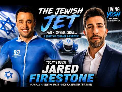 Jared Firestone: The Jewish Jet | Olympics, October 7 & Proudly Representing Israel | LivingYosh