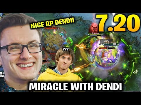 MIRACLE PHANTOM ASSASSIN 7.20 with DENDI MAGNUS vs NINE ANTI-MAGE