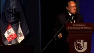 preview picture of video 'Distinción a los Valores Democráticos al Dr. Luis Bedoya Reyes'