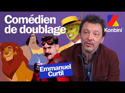 Emmanuel Curtil aka la voix française de Jim Carrey et Simba 🤩