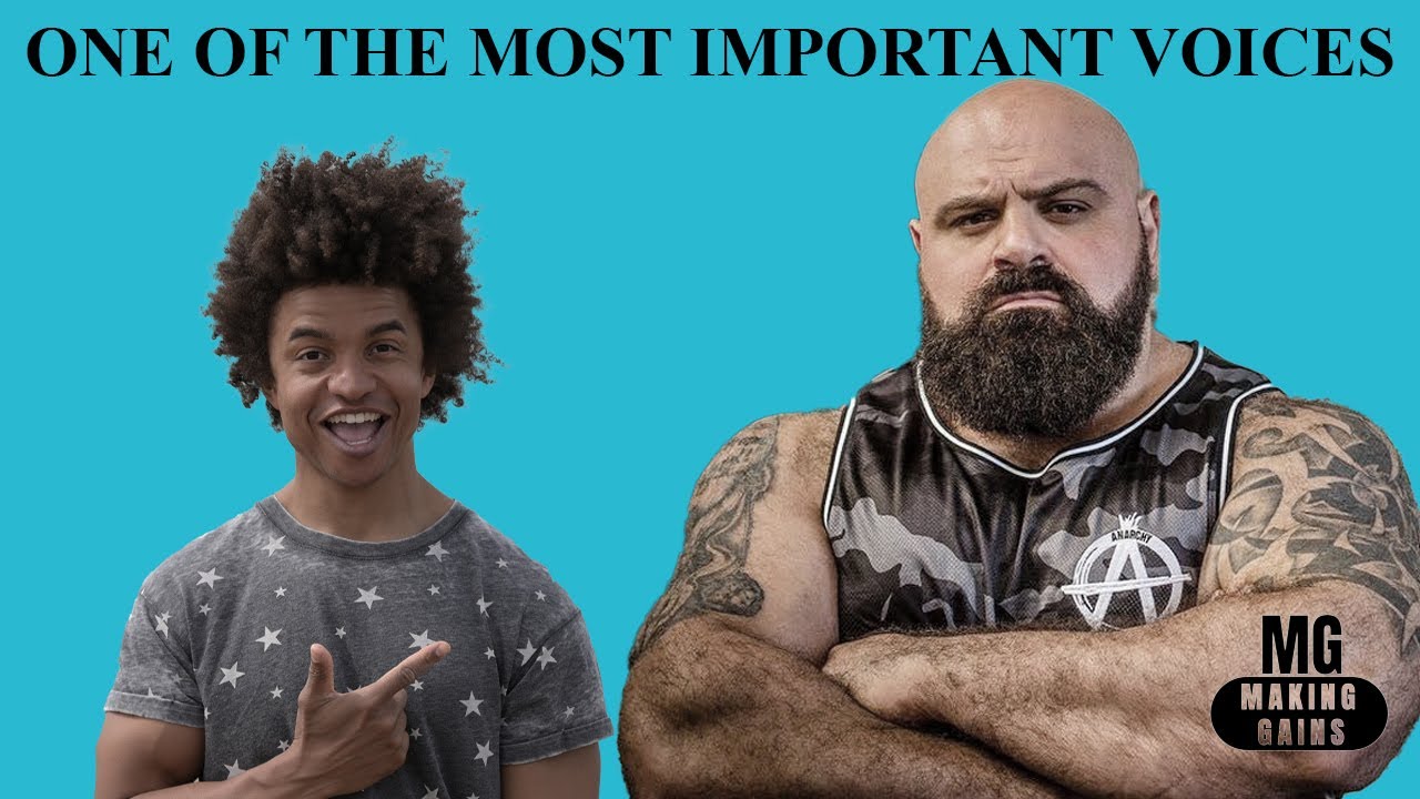 Black and white text - MG Making Gains