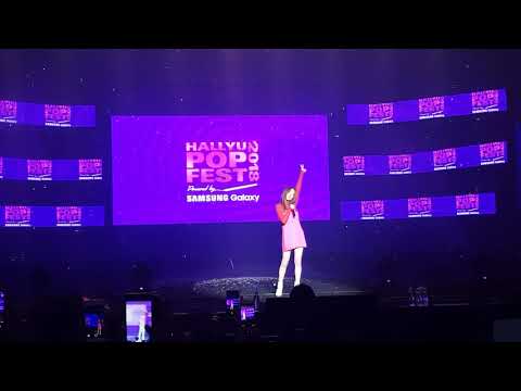 [180909] HallyuPopFest 2018 Taeyeon Part 6/7 - Talk