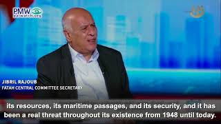 Jibril Rajoub libeling Israel