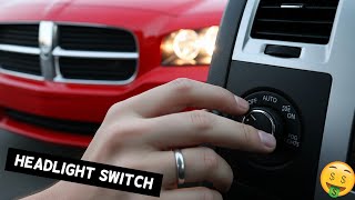 Dodge Charger Magnum Headlight Switch Replacement (2005-2009)