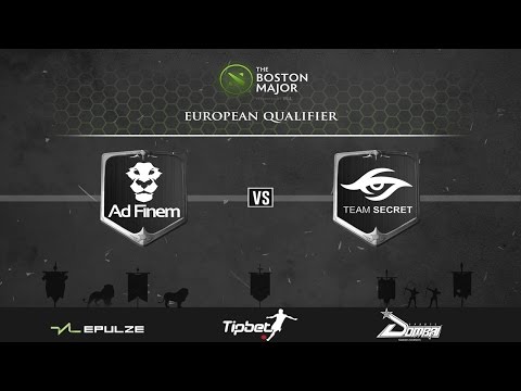 Ad Finem vs Team Secret - Dota 2 The Boston Major | Highlights