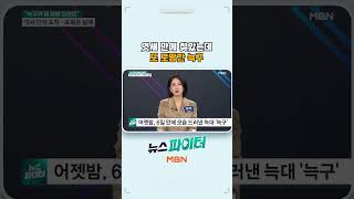 엿새 만에 찾았는데 또 도망간 늑구