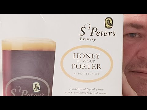Brewing Imperial St Peters Honey Porter - Standard Kit and 2 kgs of Extra Sugar - Homebrew Beer