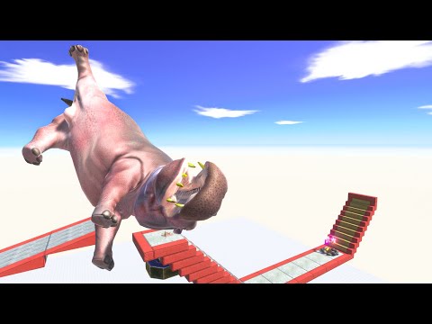 RUN, JUMP and CATCH the Crown - Animal Revolt Battle Simulator