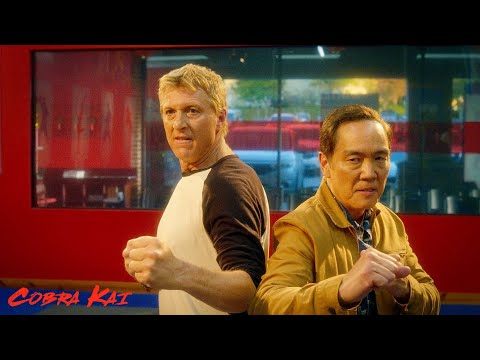 Chozen & Johnny vs Cobra Kai's Sensei [4K] | Cobra Kai Season 5