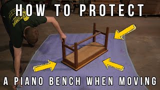 How to Protect a Piano Bench When Moving | Professional Moving Tips from Stumpf Moving & Storage