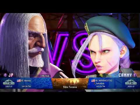 Nephew (Cammy) vs. Masoma (JP) - ICFC SF6 NA: Summer 2023 - Week 2 Grand Finals