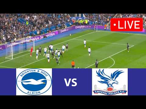 🔴Brighton vs Crystal Palace Live - Premier League | Football Live Match Today | PES 21 Simulation