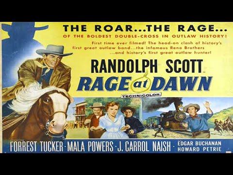 Rage at Dawn (1955) | Randolph Scott vs. the Reno Brothers — Full Western Movie HD