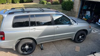Reset maintenance required light 2000-2007 Toyota Highlander