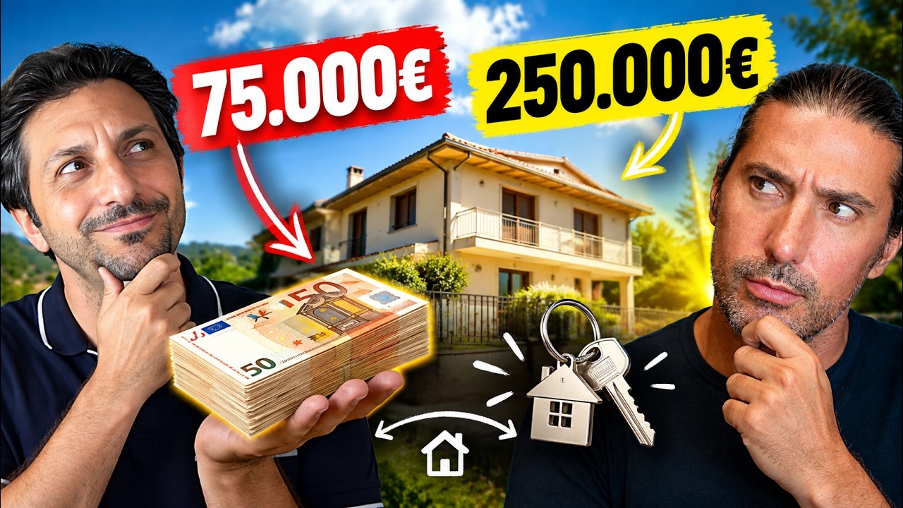 Ha 75.000€ e Può Comprare una Casa da 250.000€: È un Affare?