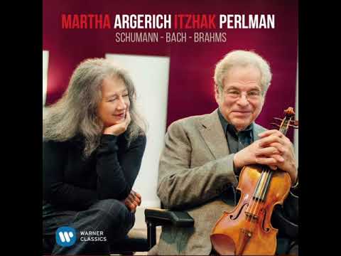 Robert Schumann. Fantasiestücke Op. 73: I. Zart und mit Ausdruck. Martha Argerich - Itzhak Perlman