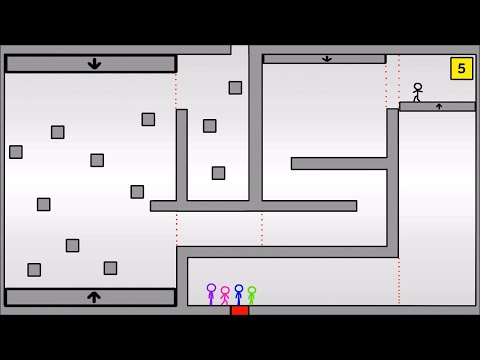 Stickman Obstacle Course 2