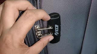 How to set Luggage Lock !!Vip ke Luggage Me Lock kaise Set Kare