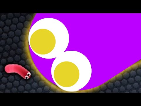 Slither.io 1 Hacker Giant Snake vs Tiny Snakes Epic Slitherio Gameplay