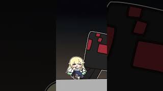 クモにチューしちゃった藍沢エマ【手描き切り抜き/藍沢エマ/ぶいすぽっ!/#shorts 】