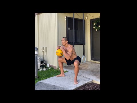 16 kg. Kettlebell Static Squat - age 52, December 23, 2020