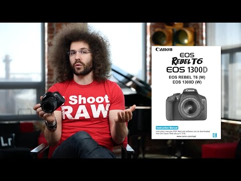 Canon Rebel T6 (1300D) User's Guide