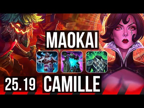 MAOKAI vs CAMILLE (TOP) | KR Diamond | 25.19