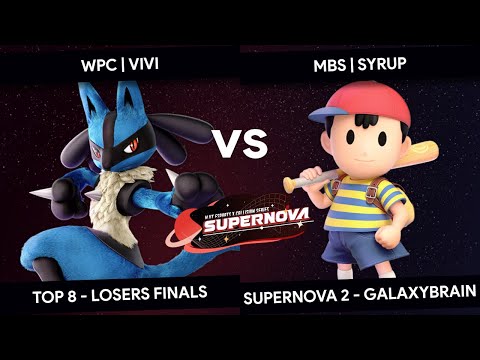 Supernova 2 - Vivi (Hero) vs Syrup (Ness) - Top 8 - Losers Finals