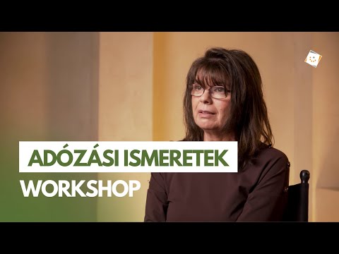 Miről szól az adózási ismeretek workshop?