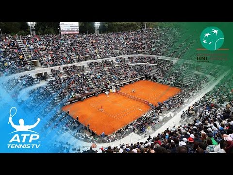 2017 Rome Open ATP World Tour Stars Practice Court