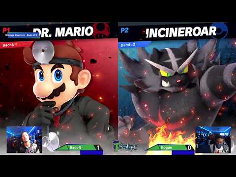 Throwdown Thursday #87 | Winners Quarters | BacoN (Dr. Mario) vs Rogue (Incineroar)
