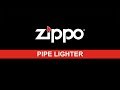 Zippo Black Ice with Pipe Insert