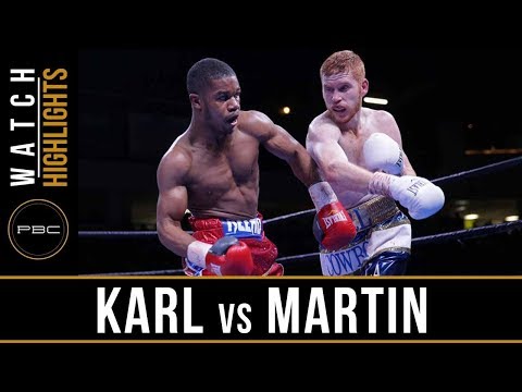 Karl vs Martin HIGHLIGHTS: November 17, 2017 - PBC on FS1
