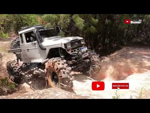 Serra da Cantareira Trilhas da Antena, Aranha, Javan & Pinheirinho - Toyota Troller Willys off Road